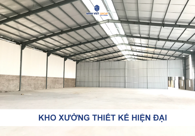 Kho xưởng thiết kế hiện đại