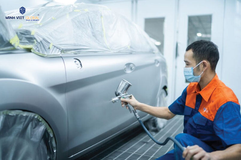 Dịch vụ sơn phục hồi thân vỏ tại CarOn