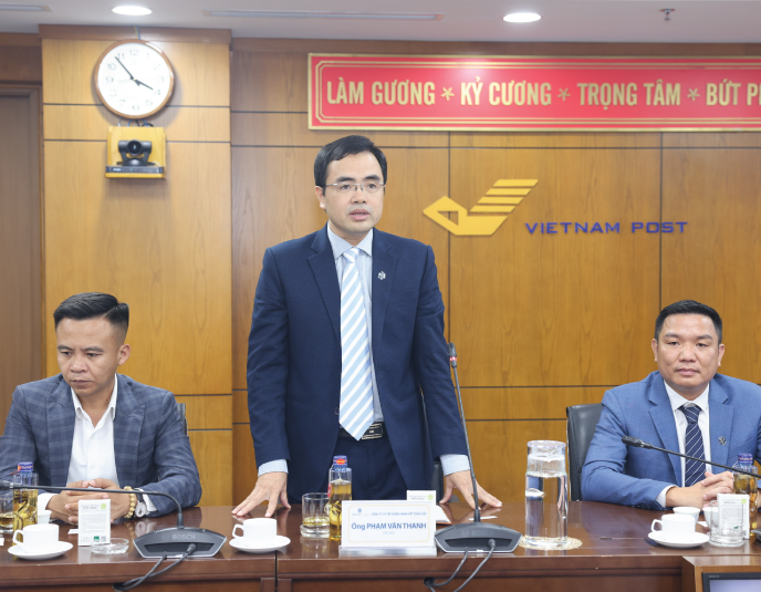Chủ tịch HĐQT Tập đoàn Minh Việt Toàn Cầu - Ông Phạm Văn Thanh phát biểu tại buổi lễ