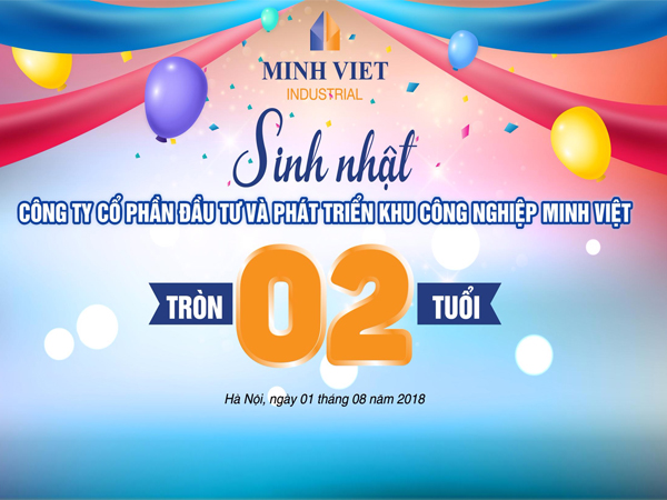 Sinh nhật tròn 02 tuổi