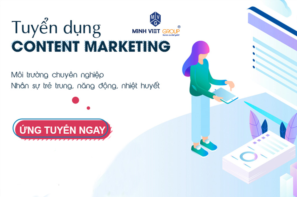 Tuyển dụng nhân viên Marketing nội dung