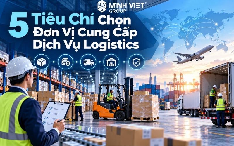 5 Tiêu Chí Chọn Đơn Vị Cung Cấp Dịch Vụ Logistics
