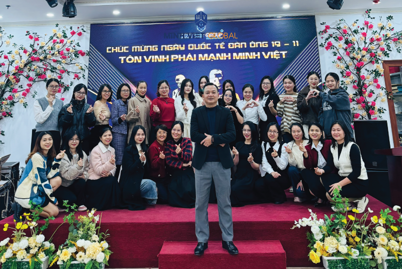 MINH VIỆT GROUP CHÚC MÙNG NGÀY QUỐC TẾ ĐÀN ÔNG